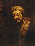 Rembrandt Peale Selbstportrat mit Malstock Germany oil painting artist